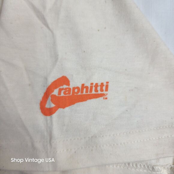 2006 George Bush Kissing Bill Clinton by Alex Ross Graphitti T-Shirt Medium Rare - Picture 4 of 16